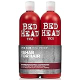 Bed Head by Tigi Urban Antidotes Resurrection Shampoo und Conditioner für geschädigtes Haar, 750 ml, (2 Stück) 1er Pack