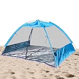 Shade Strandzelt, Sonnenschutz, Strandzelt, Pop-Up-Strandzelt, wasserdicht, UV-Schutz, leicht, für 2 3 4 Personen, für Familienspaß, Reisen, Campingzubehör