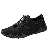 BarfußSchuhe Herren Low Top Traillaufschuhe,Breite Zehenschuhe Schwimmschuhe Wanderschuhe,Atmungsaktiv rutschfeste Laufshcuhe,Leichtgewichte Trekkingschuhe,Hiking Shoes Herren Oudtdoor