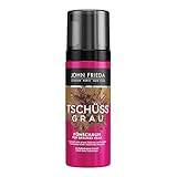 John Frieda Fönschaum für braunes Haar - Tschüss Grau - Kaschiert erste graue Strähnchen - Mit Kaffeebohnen-Extrakt, 150 ml