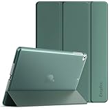 EasyAcc Hülle für iPad 6. Generation/iPad 5. Generation 9.7 Zoll/iPad Air 2/ Air 1, Ultra Dünn Smart Schutzhülle mit Auto Schlafen/Wachen Funktion, Dunkelgrün