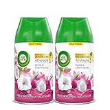 Air Wick Freshmatic Max Raumspray DUO – Nachfüller für den Air Wick Freshmatic Max – Duft: Seide und Lilienfrische – 2 x 250 ml Nachfüller