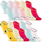 10 Paar Kinder Sneaker Socken Jungen & Mädchen Baumwolle Kindersocken 56290 (31-34)