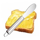 Ciieeo 6St Buttermesser aus Edelstahl Butterstreicher Gadget Sahnemesser Zuckergussstreuer Sandwich-Cremestreuer Brot Käse Marmeladenverteiler Butterstreicher aus Edelstahl Silver