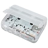 Hamwesh Kassette Player, 5.0 FM Radio Auto Reverse mit Kopfhörer für Tragbare Kassettenempfänger 2 AA -Batterie oder USB -Netzteil (White)