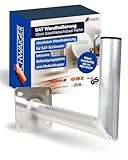 SCHWAIGER SAT Wandhalterung 35 cm I Satellitenschüssel Halterung für SAT-Schüsseln bis ∅ 80 cm I Windbeständig bis zu 190 km/h I Wandhalter aus rostfreiem Aluminium I schnelle & einfache Montage