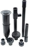 Uotyle Fontänendüsen-Set, Brunnen Teich Düsen, Solar brunnen Wasserspiel Teich Pumpe Zubehör Brunnen Düsen Ersatzteile Set für Garten/Fischbecken (Groß)