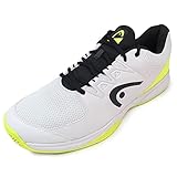 HEAD Unisex Grid Squash-Schuh, Weiß/Gelb, 46 EU