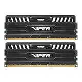 Patriot Memory Viper 3 PV316G160C9K Black Mamba Arbeitsspeicher 16GB (1600MHz, CL9, 2X 8GB) DDR3-RAM Kit