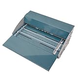 YQCXG Papier-Rill- und Schneidemaschine, elektrische Rillmaschine, Eindruckbreite 460 mm, Eindruckdicke Papier bis 400 g, für Akten, Karten, Fotos, Einladungen, Ordner