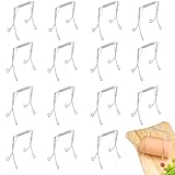VicBou 15 Stück Rouladenklammern Edelstahl Rostfrei Wiederverwendbar, Rouladenbinder, Rouladen Klammern als Perfekte Alternative zu Rouladennadeln oder Rouladenspieße