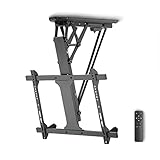 Xantron® DEHA-600E TV Deckenhalterung Elektrisch Klappbar Neigbar / 32-70 Zoll Deckenhalterung für Fernseher/Monitor Deckenhalterung/TV Halterung - inkl. Montagematerial & Fernbedienung