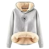 Gemütlicher Damen-Kapuzenpullover, einfarbig, Sweatshirt, Lammwolle, Rundhalsausschnitt, für Herren, Winter, Jugendliche, dick, warm, einfarbig, Kapuzenoberteil, Übergröße, Mantel für Herren