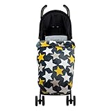JYOKO Kids Decke für Kinderwagen, Babyschale, Polar Teddy, extra weich, für den Winter (Nordic Yellow, 80 cm)