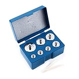Acouto 5 Stück/6 Stück/7 /Set Kalibriergewichtsset für Schmuck, 105 G, 205 G, 500 Das Gesamtgewicht Muss mit Diesem Kalibriergewichtsset, Kalibriergewichte, Genaues Gewicht Vorhanden Sein