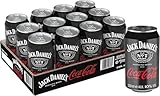Jack Daniel's Tennessee Whiskey & Coca Cola - Der weltweite Barcall Nummer 1-12 x 0.33L/10% Vol.