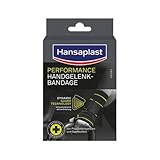 Hansaplast Performance Handgelenk-Bandage, Handgelenkstütze stabilisiert & entlastet das Gelenk, Handgelenkschoner für rechtes & linkes Handgelenk unterstützt die aktive Erholung, Größe L/XL