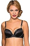 Susa Damen Dirndl 7432 Push-Up BH, Schwarz (Schwarz 004), 90A