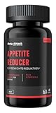 Body Attack Appetite Reducer Men, 60 Kapseln / 10 Portionen, mit Vitamin B-12, pflanzliche Ballaststoffe für maximale Sättigung, Glucomannan aus Konjakwurzeln, Diät-Support, vegan, Made in Germany