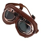 VICASKY Hunde Sonnenbrille Verstellbar Faltbar für Kleine bis Große Hunde Winddichte Schutzbrille mit UV Schutz Leichter Augenschutz für Outdoor Auto und Reisen