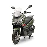 Burnout Motorroller Desert 125ccm 99 km/h Sport Roller inkl. Windschild ADV (Grün)