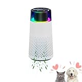 Purrair - Luftreiniger,furfresh - Eliminiere Katzengerüche Auf Autopilot,purrair - Luftreiniger Katzen,Eliminate Cat Odours On Autopilot,Tragbarer Luftreiniger Mit Sieben Farben Und Zwei Gängen-B