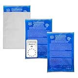 Premium 3x XL Kühlpads Gel 11x18cm VonBueren zum Kühlen und Wärmen | Kühlpack | ca. 200gr. Kalt-Warm-Kompresse | Mehrfachkompresse | Kühlkompressen | Kühlakku