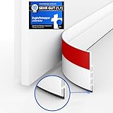 LIEBHEIM Türdichtung Zugluftstopper für Türen 100cm/90cm - Der einzige Windstopper mit Filzabschluss für Kälteschutz, Schalldämmung & Gleiten der Tür - Selbstklebend und einfache Anbringung