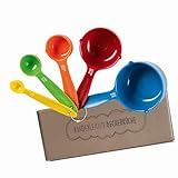 Becherküche Original Messbecher-Set mit 5 Messbechern in verschiedenen Größen und Farben | Passend zu allen Bänden der Becherküche