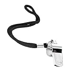 Edelstahl Pfeifen Schiedsrichter Pfeife Sport Pfeife Metall Trainer Pfeife mit Lanyard für Sport Trainer Training kostengünstig und langlebig