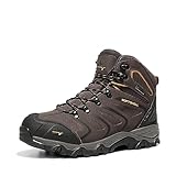 NORTIV 8 Herren Trekkingschuhe Wanderschuhe Outdoorschuhe Wanderstiefel Wasserdicht Hiking Boots Kletterschuhe Bergsteigen Klettern Wandern Schuhe BRAUN/SCHWARZ/BRAUN 160448_M-E Größe 45 (EUR)