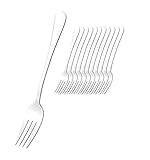 Esmeyer 156-119 12-teiliges Gabel-Set Modell 'Sylvia', 18/0 Edelstahl, poliert - der günstige Topseller seit 25 Jahren!, 21 x 1 x 1 cm