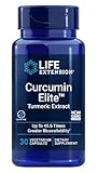 Life Extension - Curcumin Elite™ Turmeric Extrakt | Hochwirksame Kurkumin-Formel für optimale Bioverfügbarkeit - 30 Kapseln