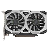 PC-Grafikkarte, 4 GB 128 Bit GDDR5, 3 Bildschirmausgänge, 105-Grad-Hochtemperatur-Festkörperkondensatoren, Doppelte Lüfter, PCI Express 3.0 16X, Unterstützt DVI-D-Anschluss