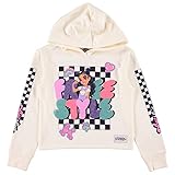 Nickelodeon That Girl Lay Lay Mädchen Free Style Hoodie - That Girl Laylay Skimmer Pullover Hoodie - Größen 32-44, Elfenbein, 7-8