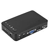 VBESTLIFE HDMI 1080P HD Audio und Video Multimedia Player mit IR Fernbedienung,unterstützt MOV, AVI, M2TS, TP, TRP, 110V-240V(EU)