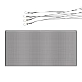 Genérico Hundegitter aus Netzgewebe – Schutzteiler für sicheres Fahren | Hundegitter auf dem Rücksitz – für LKW, SUV, Lieferwagen