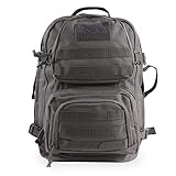 HIGHLAND TACTICAL Unisex-Erwachsene Major Taktischer Rucksack, Dunkelgrau, 19'