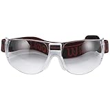 Wilson Squash-Brille, Omni Squash, Unisex, Schwarz/Rot, ZC1505