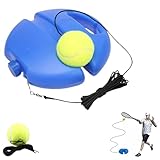 Yfjyxen Bounce-Back-Tennis, Tennis-Trainer-Set Mit Tennisball, Rebuttal-Ball-Tennis, Tennis-Rebounder-Trainer, Tennis-Übungs-Rebounder, Solo-Tennis-Trainer Für Anfänger(1PCS)
