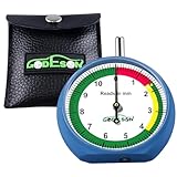 GODESON Profiltiefenmesser für Reifen in MM Zifferblatt,Reifenprofiltiefenmesser Intelligenter Farbcodierter,Reifenprofilmesser für Motorrad, Auto, LKW, Bus offroad zubehör