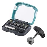 wolfcraft Starter-Set Schraubarbeiten I 8642000 I Für einfache manuelle und maschinelle Schraubanwendungen