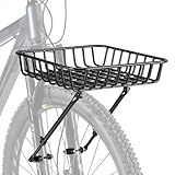 Fahrradkorb vorne, große Kapazität, Aluminiumlegierung, Vorderradkörbe, robuster Gepäckträger, für Rennrad, Mountainbike, Outdoor, Stadt, Pendeln, Ladung, Lebensmittel, Werkzeug für Herren und Damen