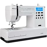 ROLD S700 Computernähmaschine – 146 Stiche, automatisches Knopfloch, LED-Beleuchtung & Start/Stopp-Taste | Nähen ohne Pedal, Horizontalgreifer & stabiler Metallrahmen