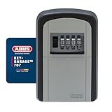 ABUS KeyGarage 707 - Schlüsselbox zur Wandmontage - für bis zu 7 Schlüssel oder kleine Wertgegenstände - Schwarz-Silber