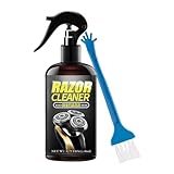 Rasiererreiniger – 260 Ml Reinigungsspray Für Elektrorasierer, Trimmer-Reinigungsspray | Geruchloses Für Elektrorasierer Zur Geruchsbeseitigung Und Rostvorbeugung Für Die Häusliche