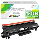 TN-2510 TN2510 Kompatible Tonerpatrone Standardkapazität 1200 Seiten Schwarz für Brother MFC-L2800DW L2827DWXL L2835DW L2860DWE HL-L2400DW L2445DW L2447DW DCP-L2660DW L2620DW L2627DWXL L2665DW Drucker