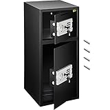VEVOR Digitaler Tresor 74 l, Sicherheitskasten mit digitaler Kombination für den Heimgebrauch, Safe für Geld, Schmuck, Dokumente
