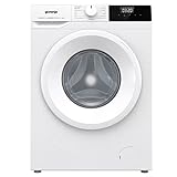 Gorenje WNHPI 74SCPS/DE Waschmaschine mit Dampffunktion, 7 kg, 1400 U, 15 Programme, AquaStop, Inverter PowerDrive Motor, Edelstahltrommel, EEK C, weiß