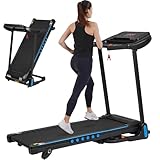 Walking pad Laufband Für Zuhause Klappbar mit 6% Steigung – 14 km/h, 3.0 PS, 140kg Max, Premium Treadmill for Home laufband für zuhause